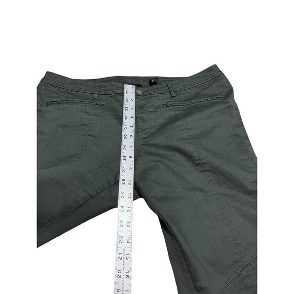 Eileen Fisher Project Women's Green Organic Cotton Blend Jeans Denim Size 14 - Picture 10 of 11